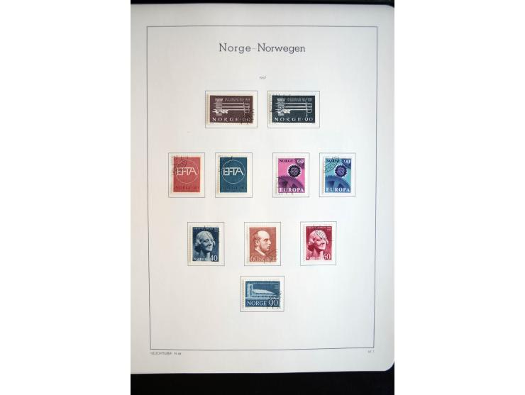 1855/2010, schöne gestempelte Sammlung ab Mi.-Nr. 1(7), 2-5 und 6-10 (nach Typen), später mit guten Werten und oftmals nach n