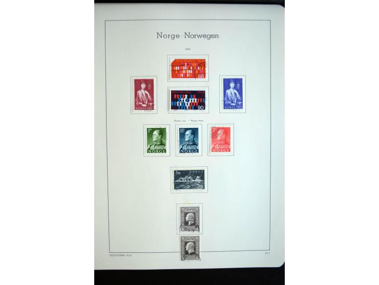 1855/2010, schöne gestempelte Sammlung ab Mi.-Nr. 1(7), 2-5 und 6-10 (nach Typen), später mit guten Werten und oftmals nach n