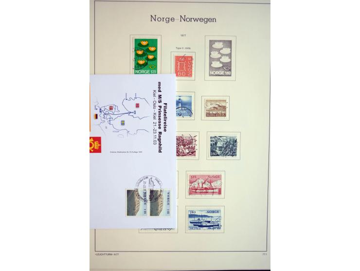 1855/2010, schöne gestempelte Sammlung ab Mi.-Nr. 1(7), 2-5 und 6-10 (nach Typen), später mit guten Werten und oftmals nach n