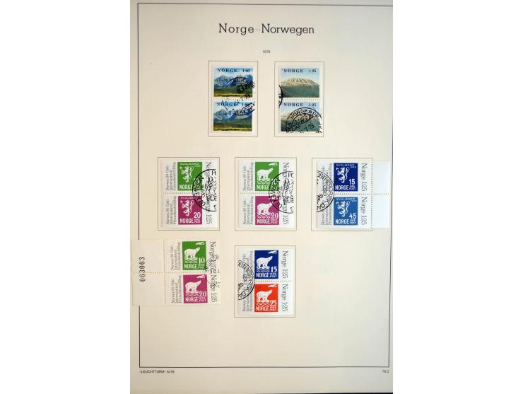 1855/2010, schöne gestempelte Sammlung ab Mi.-Nr. 1(7), 2-5 und 6-10 (nach Typen), später mit guten Werten und oftmals nach n