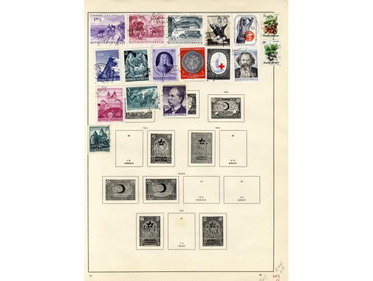1850/1936, vorwiegend gestempelte Sammlung mit vielen besseren Werten ab Klassik, dabei u.a. Mi.-Nr. 518-23, 551-54, 555A, 55
