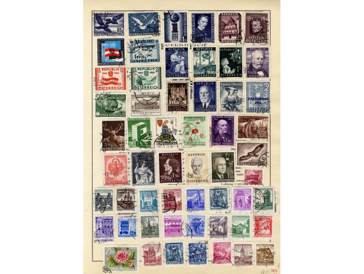 1850/1936, vorwiegend gestempelte Sammlung mit vielen besseren Werten ab Klassik, dabei u.a. Mi.-Nr. 518-23, 551-54, 555A, 55