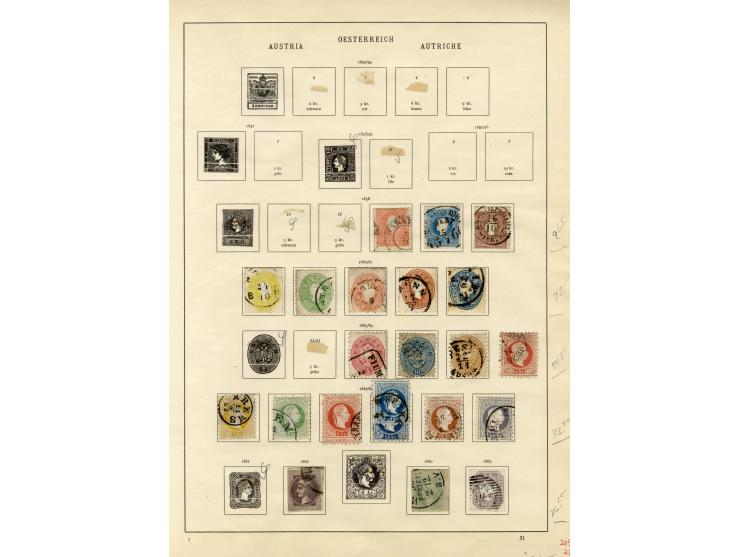 1850/1936, vorwiegend gestempelte Sammlung mit vielen besseren Werten ab Klassik, dabei u.a. Mi.-Nr. 518-23, 551-54, 555A, 55