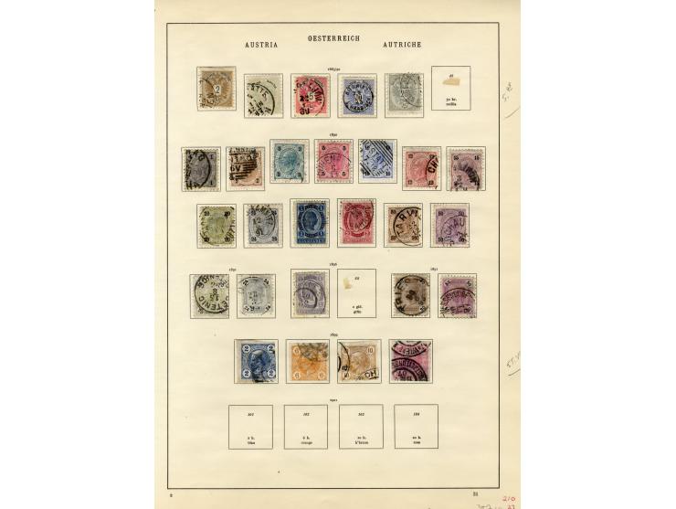 1850/1936, vorwiegend gestempelte Sammlung mit vielen besseren Werten ab Klassik, dabei u.a. Mi.-Nr. 518-23, 551-54, 555A, 55