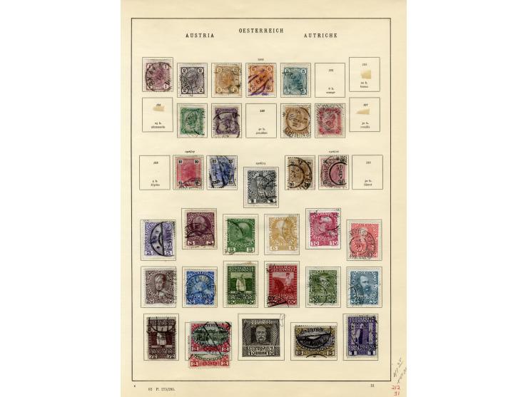1850/1936, vorwiegend gestempelte Sammlung mit vielen besseren Werten ab Klassik, dabei u.a. Mi.-Nr. 518-23, 551-54, 555A, 55