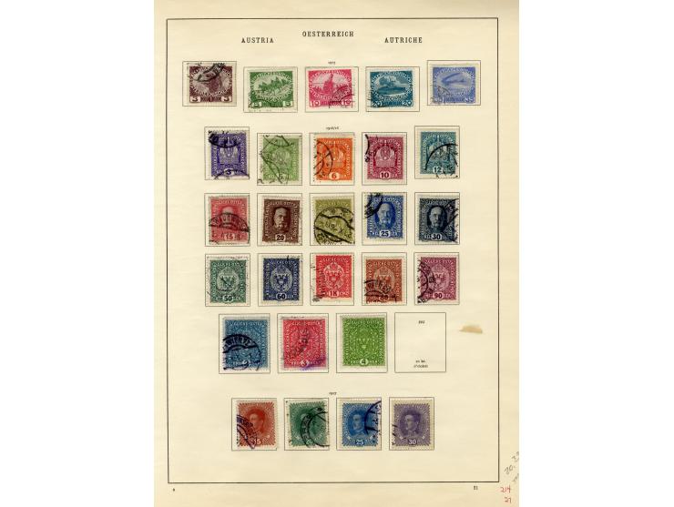 1850/1936, vorwiegend gestempelte Sammlung mit vielen besseren Werten ab Klassik, dabei u.a. Mi.-Nr. 518-23, 551-54, 555A, 55
