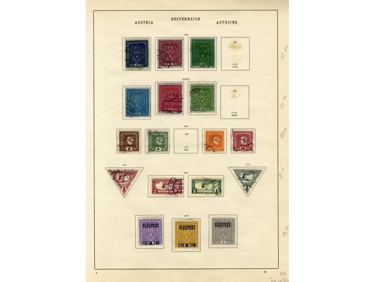 1850/1936, vorwiegend gestempelte Sammlung mit vielen besseren Werten ab Klassik, dabei u.a. Mi.-Nr. 518-23, 551-54, 555A, 55
