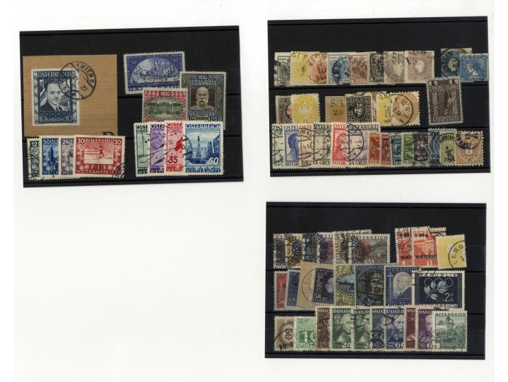 1850/1936, vorwiegend gestempelte Sammlung mit vielen besseren Werten ab Klassik, dabei u.a. Mi.-Nr. 518-23, 551-54, 555A, 55