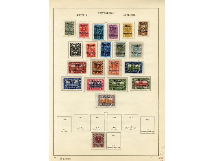 1850/1936, vorwiegend gestempelte Sammlung mit vielen besseren Werten ab Klassik, dabei u.a. Mi.-Nr. 518-23, 551-54, 555A, 55
