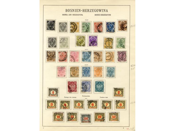 1850/1936, vorwiegend gestempelte Sammlung mit vielen besseren Werten ab Klassik, dabei u.a. Mi.-Nr. 518-23, 551-54, 555A, 55