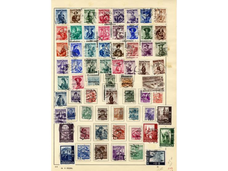 1850/1936, vorwiegend gestempelte Sammlung mit vielen besseren Werten ab Klassik, dabei u.a. Mi.-Nr. 518-23, 551-54, 555A, 55