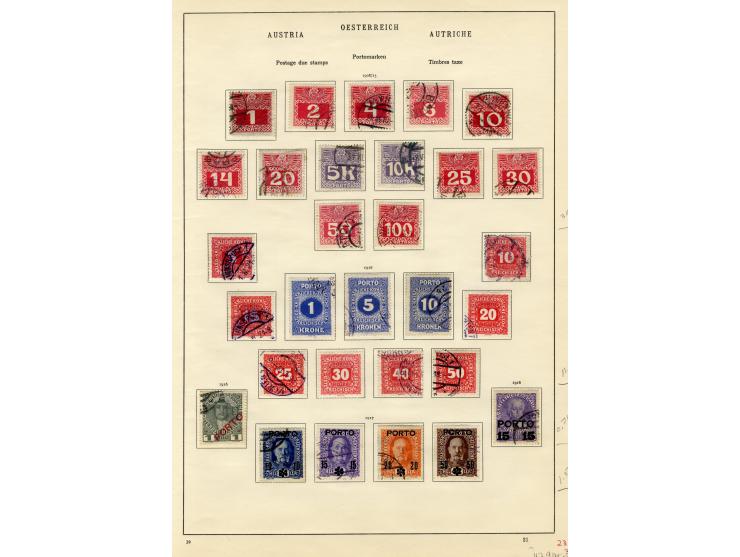 1850/1936, vorwiegend gestempelte Sammlung mit vielen besseren Werten ab Klassik, dabei u.a. Mi.-Nr. 518-23, 551-54, 555A, 55