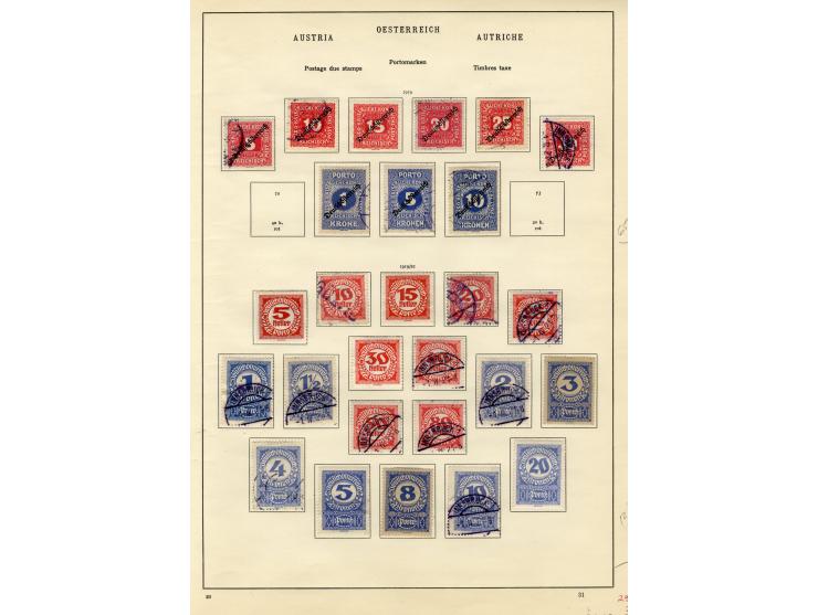 1850/1936, vorwiegend gestempelte Sammlung mit vielen besseren Werten ab Klassik, dabei u.a. Mi.-Nr. 518-23, 551-54, 555A, 55