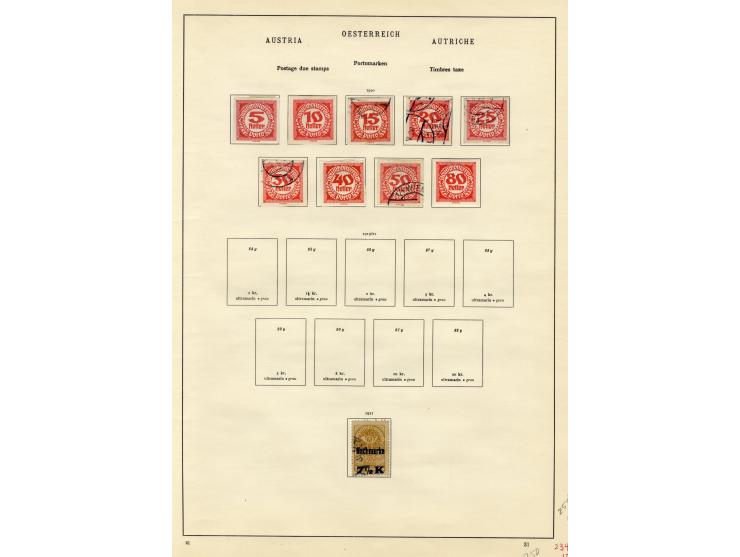 1850/1936, vorwiegend gestempelte Sammlung mit vielen besseren Werten ab Klassik, dabei u.a. Mi.-Nr. 518-23, 551-54, 555A, 55