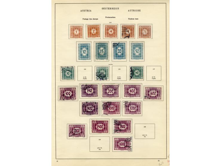 1850/1936, vorwiegend gestempelte Sammlung mit vielen besseren Werten ab Klassik, dabei u.a. Mi.-Nr. 518-23, 551-54, 555A, 55