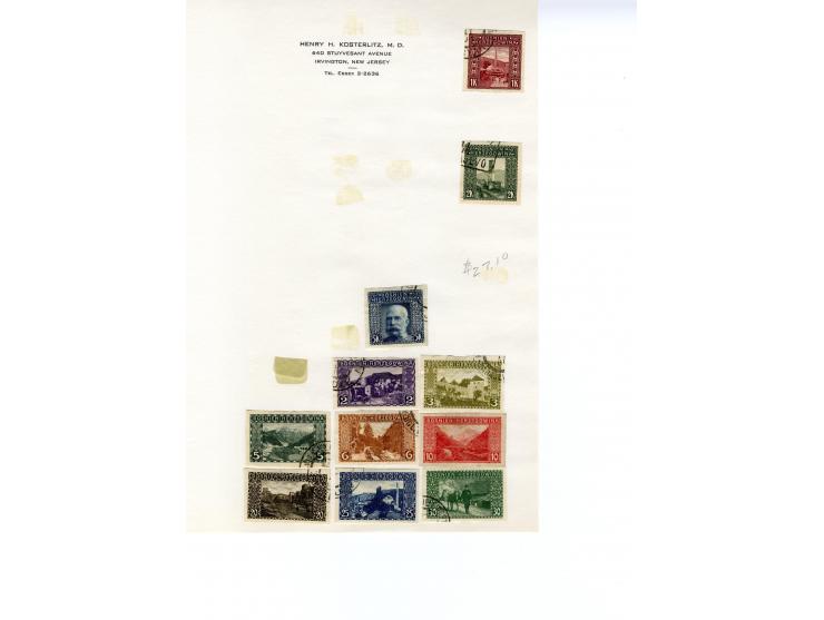 1850/1936, vorwiegend gestempelte Sammlung mit vielen besseren Werten ab Klassik, dabei u.a. Mi.-Nr. 518-23, 551-54, 555A, 55