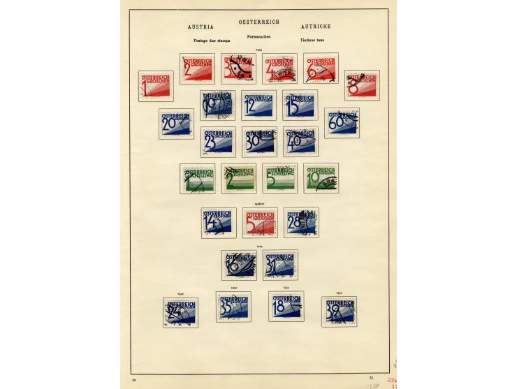 1850/1936, vorwiegend gestempelte Sammlung mit vielen besseren Werten ab Klassik, dabei u.a. Mi.-Nr. 518-23, 551-54, 555A, 55