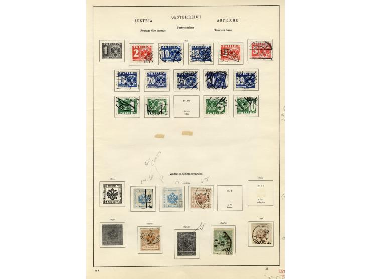 1850/1936, vorwiegend gestempelte Sammlung mit vielen besseren Werten ab Klassik, dabei u.a. Mi.-Nr. 518-23, 551-54, 555A, 55