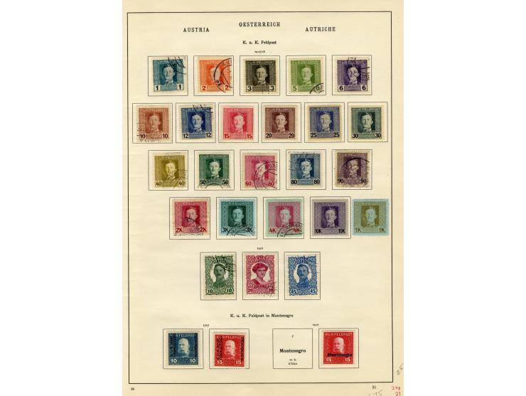 1850/1936, vorwiegend gestempelte Sammlung mit vielen besseren Werten ab Klassik, dabei u.a. Mi.-Nr. 518-23, 551-54, 555A, 55