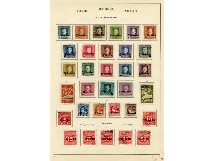 1850/1936, vorwiegend gestempelte Sammlung mit vielen besseren Werten ab Klassik, dabei u.a. Mi.-Nr. 518-23, 551-54, 555A, 55