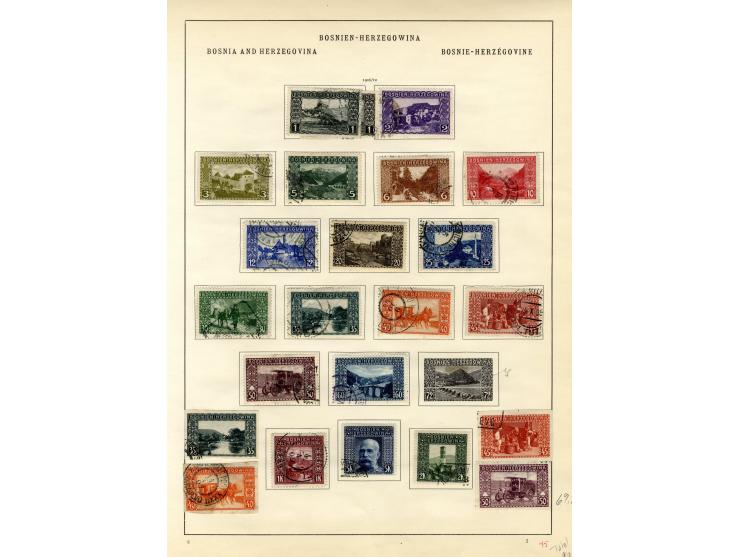 1850/1936, vorwiegend gestempelte Sammlung mit vielen besseren Werten ab Klassik, dabei u.a. Mi.-Nr. 518-23, 551-54, 555A, 55