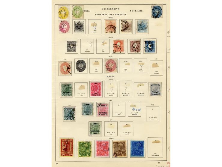1850/1936, vorwiegend gestempelte Sammlung mit vielen besseren Werten ab Klassik, dabei u.a. Mi.-Nr. 518-23, 551-54, 555A, 55