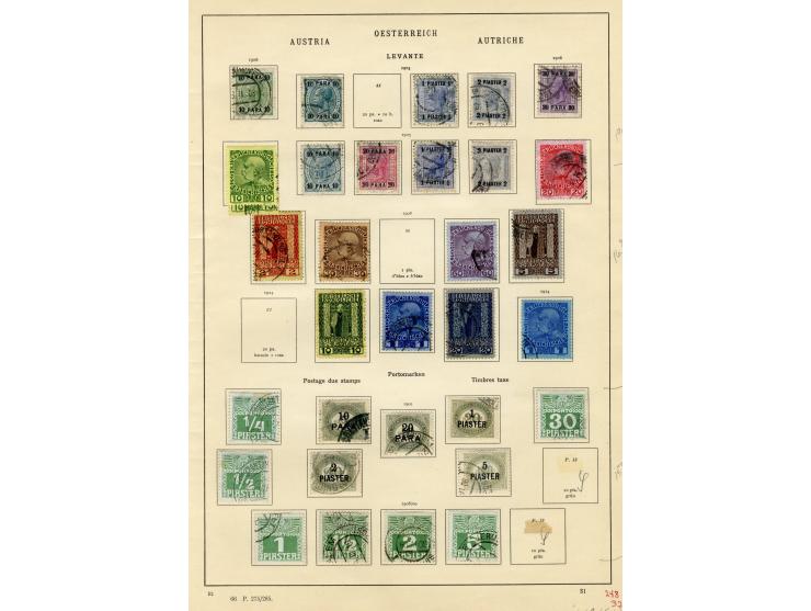 1850/1936, vorwiegend gestempelte Sammlung mit vielen besseren Werten ab Klassik, dabei u.a. Mi.-Nr. 518-23, 551-54, 555A, 55