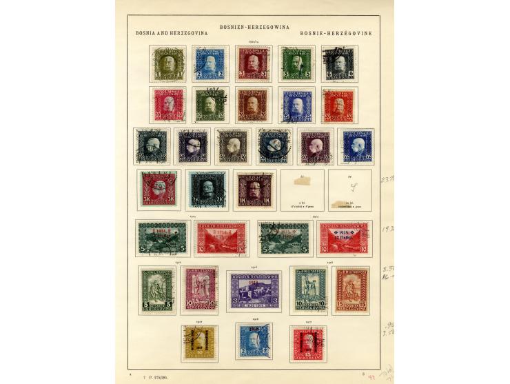 1850/1936, vorwiegend gestempelte Sammlung mit vielen besseren Werten ab Klassik, dabei u.a. Mi.-Nr. 518-23, 551-54, 555A, 55
