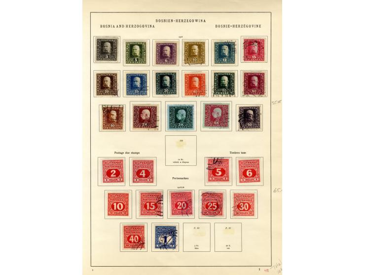 1850/1936, vorwiegend gestempelte Sammlung mit vielen besseren Werten ab Klassik, dabei u.a. Mi.-Nr. 518-23, 551-54, 555A, 55