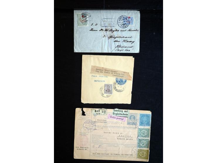 1914/18, umfangreicher Sammlungsposten mit einigen hundert Zensurbriefen und Karten inkl. viel Feldpost, dabei viele verschie