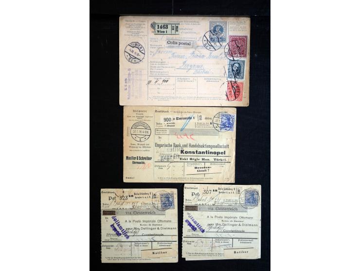 1914/18, umfangreicher Sammlungsposten mit einigen hundert Zensurbriefen und Karten inkl. viel Feldpost, dabei viele verschie