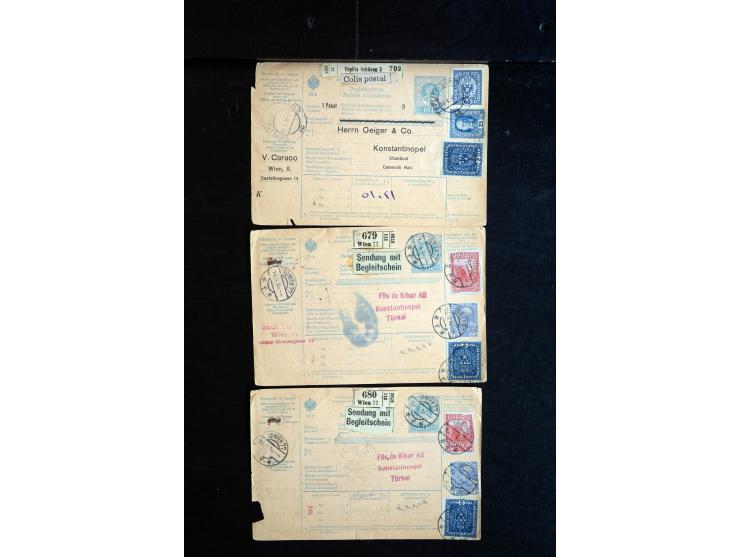 1914/18, umfangreicher Sammlungsposten mit einigen hundert Zensurbriefen und Karten inkl. viel Feldpost, dabei viele verschie