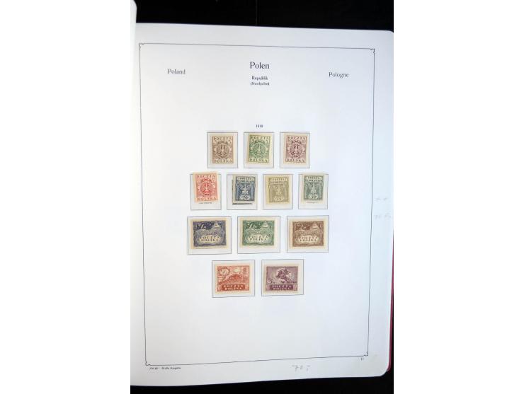 1860/1939, postfrische und ungebrauchte Sammlung (nur Nr. 1 gestempelt) mit u.a. Mi.-Nr. 213-23, Bl.1 (Neugummi), 5A+B, 6 etc