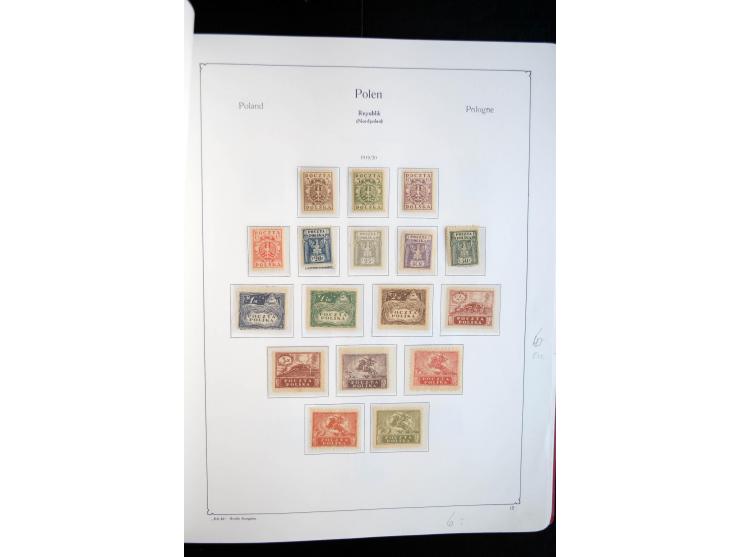 1860/1939, postfrische und ungebrauchte Sammlung (nur Nr. 1 gestempelt) mit u.a. Mi.-Nr. 213-23, Bl.1 (Neugummi), 5A+B, 6 etc