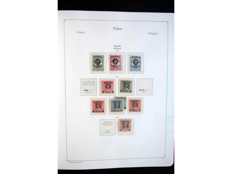 1860/1939, postfrische und ungebrauchte Sammlung (nur Nr. 1 gestempelt) mit u.a. Mi.-Nr. 213-23, Bl.1 (Neugummi), 5A+B, 6 etc