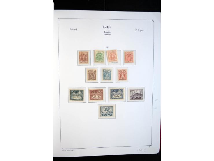 1860/1939, postfrische und ungebrauchte Sammlung (nur Nr. 1 gestempelt) mit u.a. Mi.-Nr. 213-23, Bl.1 (Neugummi), 5A+B, 6 etc