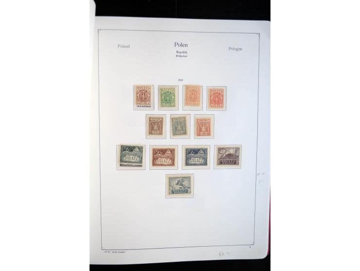 1860/1939, postfrische und ungebrauchte Sammlung (nur Nr. 1 gestempelt) mit u.a. Mi.-Nr. 213-23, Bl.1 (Neugummi), 5A+B, 6 etc