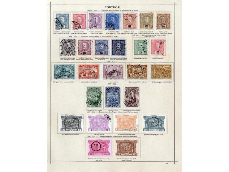 1850/1915 (ca.), ungebrauchte und gestempelte alte Sammlung mit u.a. Hl. Antonius kpl.; einiges haftend