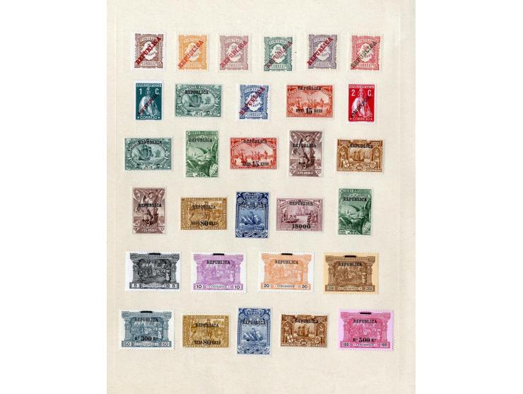 1850/1915 (ca.), ungebrauchte und gestempelte alte Sammlung mit u.a. Hl. Antonius kpl.; einiges haftend