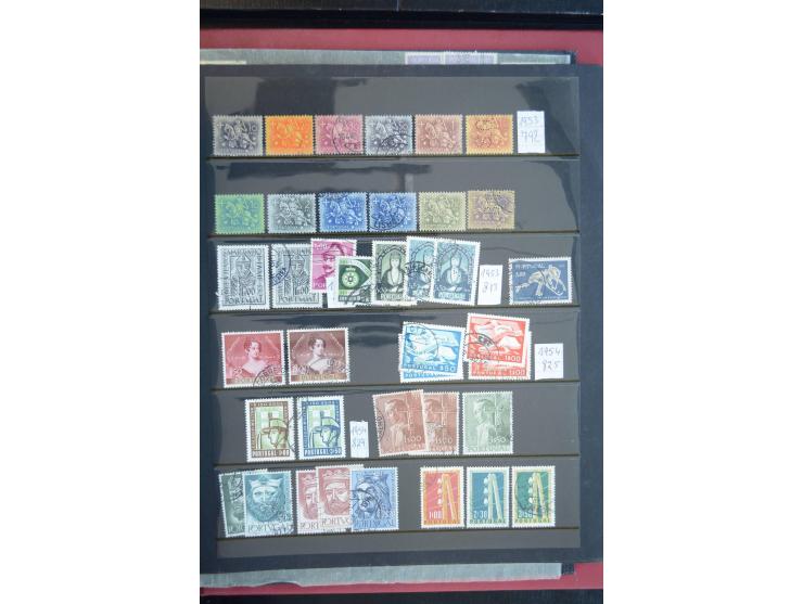 1853/1975 (ca.), fast ausschließlich gestempelte Sammlung mit u.a. Mi.-Nr. 1 (2), 3, 4 (Fotoattest Nucleo), 6, 44 etc., Klass