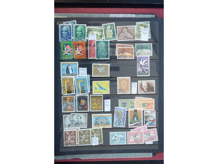 1853/1975 (ca.), fast ausschließlich gestempelte Sammlung mit u.a. Mi.-Nr. 1 (2), 3, 4 (Fotoattest Nucleo), 6, 44 etc., Klass