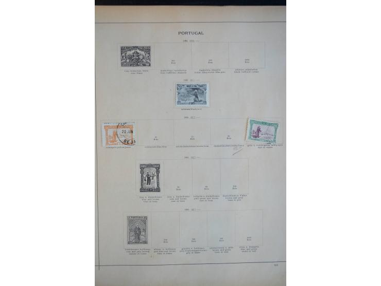 1853/1975 (ca.), fast ausschließlich gestempelte Sammlung mit u.a. Mi.-Nr. 1 (2), 3, 4 (Fotoattest Nucleo), 6, 44 etc., Klass