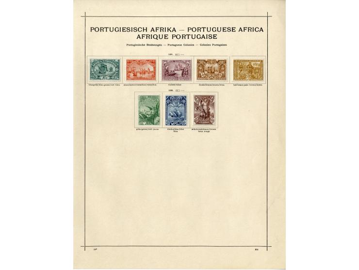 1868/1915 (ca.), ungebrauchte und gestempelte alte Sammlung mit vielen besseren werten und kpl. Ausgaben, dabei auch Macao un