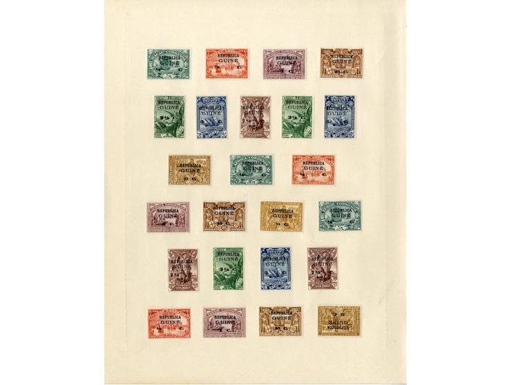 1868/1915 (ca.), ungebrauchte und gestempelte alte Sammlung mit vielen besseren werten und kpl. Ausgaben, dabei auch Macao un