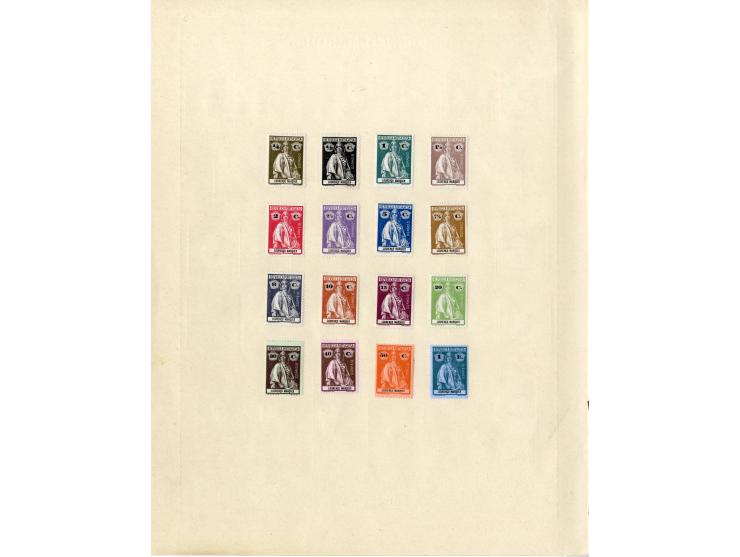 1868/1915 (ca.), ungebrauchte und gestempelte alte Sammlung mit vielen besseren werten und kpl. Ausgaben, dabei auch Macao un