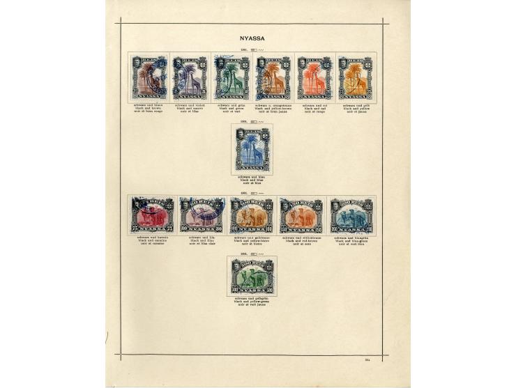 1868/1915 (ca.), ungebrauchte und gestempelte alte Sammlung mit vielen besseren werten und kpl. Ausgaben, dabei auch Macao un