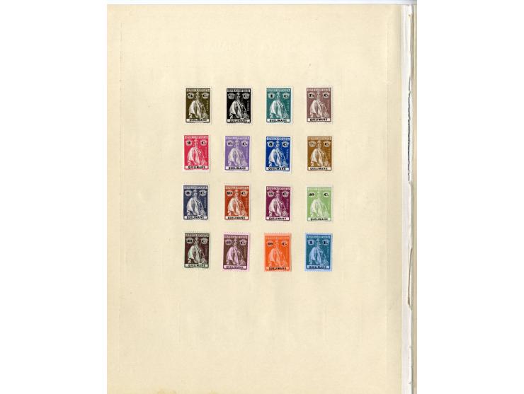 1868/1915 (ca.), ungebrauchte und gestempelte alte Sammlung mit vielen besseren werten und kpl. Ausgaben, dabei auch Macao un