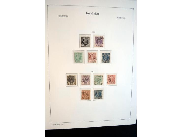 1858/1974, mehrfach postfrische, ungebrauchte und gestempelt angelegte Sammlungen mit einigen besseren Anfangsausgaben, späte