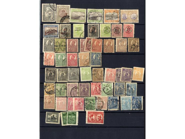 1862/1935, ungebrauchte und gestempelte Sammlung mit besseren Werten und Doubletten, ex Sammlung "Frankfurt"