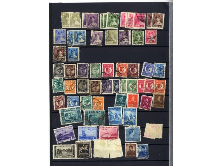 1862/1935, ungebrauchte und gestempelte Sammlung mit besseren Werten und Doubletten, ex Sammlung "Frankfurt"